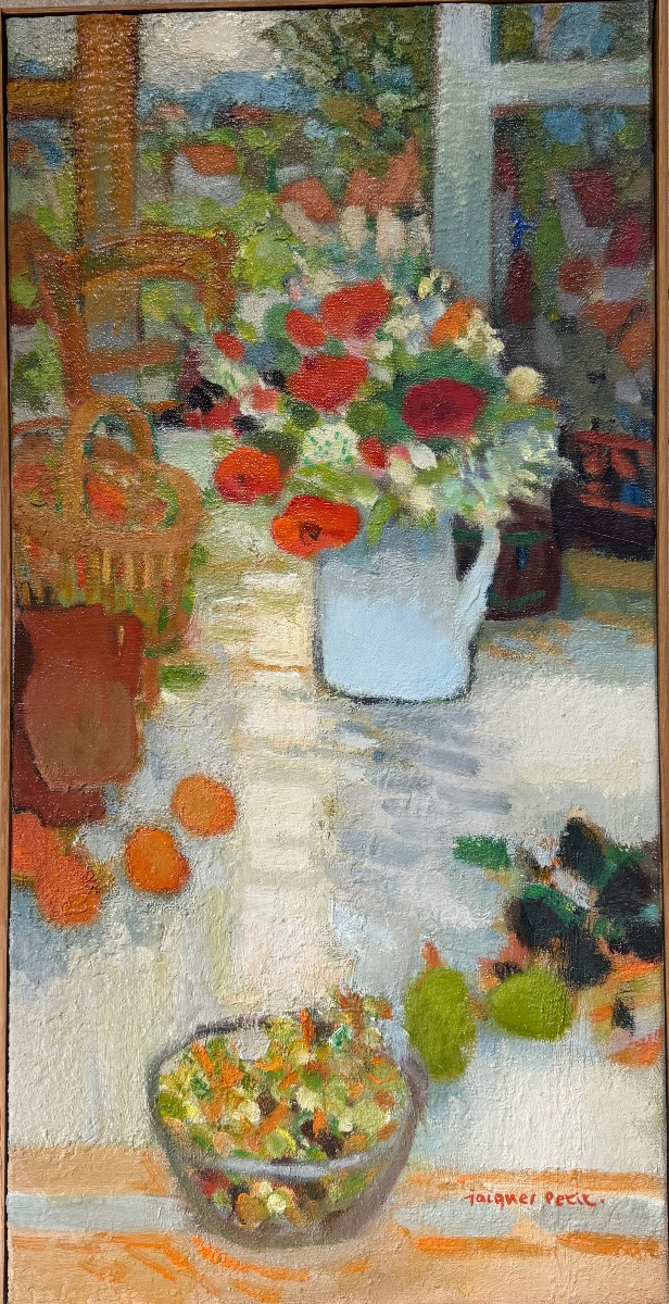 Jacques Petit (XXe siècle) – Harmonie orangée  -photo-2