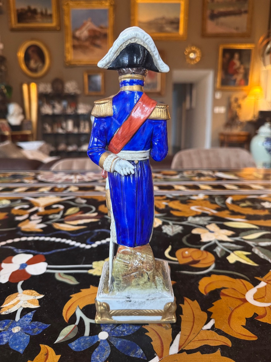 Figurine en porcelaine – Maréchal Michel Ney (“Le Brave des Braves”) – Manufacture Bourdois-photo-3