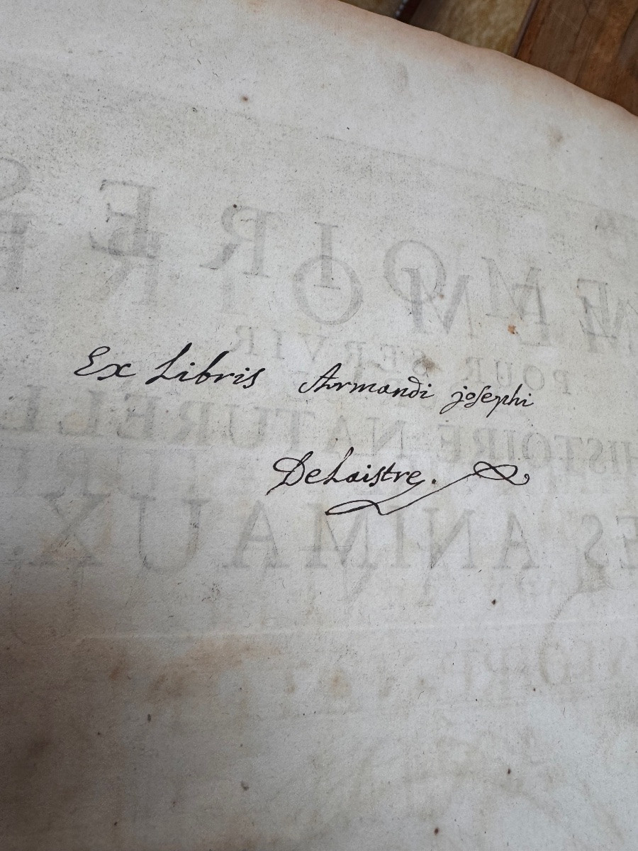 Memoirs To Serve As A Natural History Of Animals, Followed By Measurements Of The Earth - Paris - -photo-3