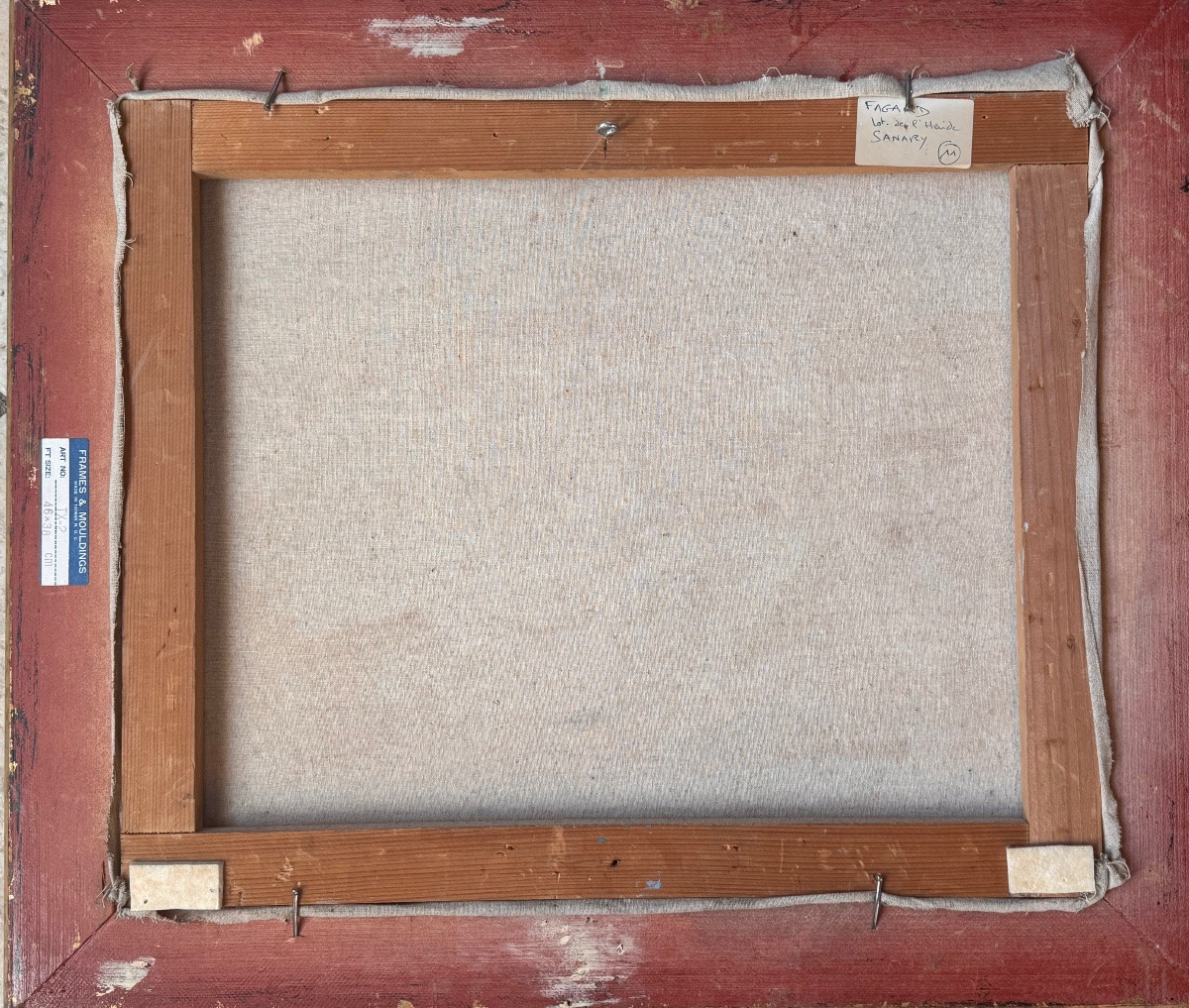 Gérard Fagard – The Port Of Sanary – Oil On Canvas-photo-2