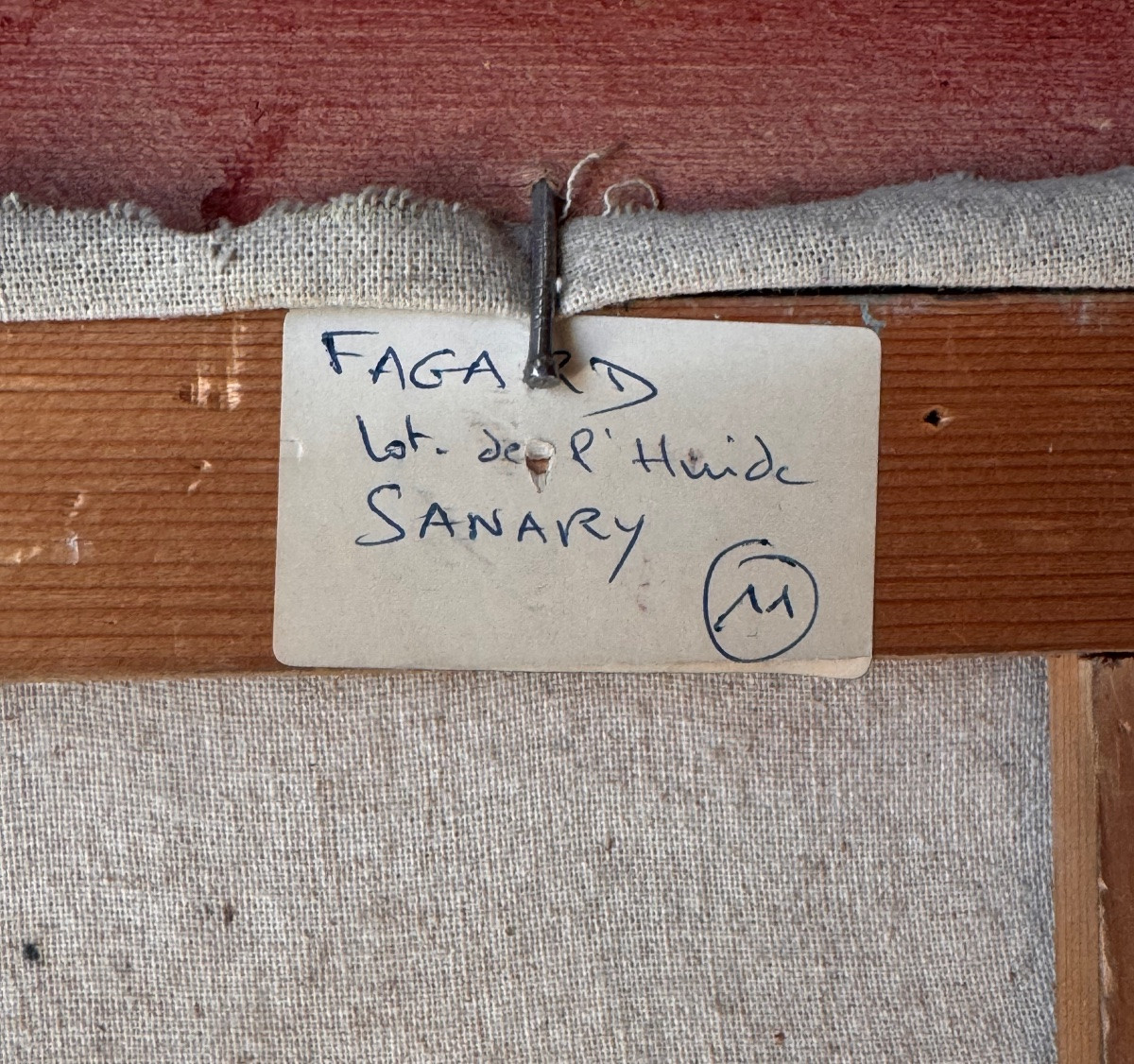 Gérard Fagard – The Port Of Sanary – Oil On Canvas-photo-3