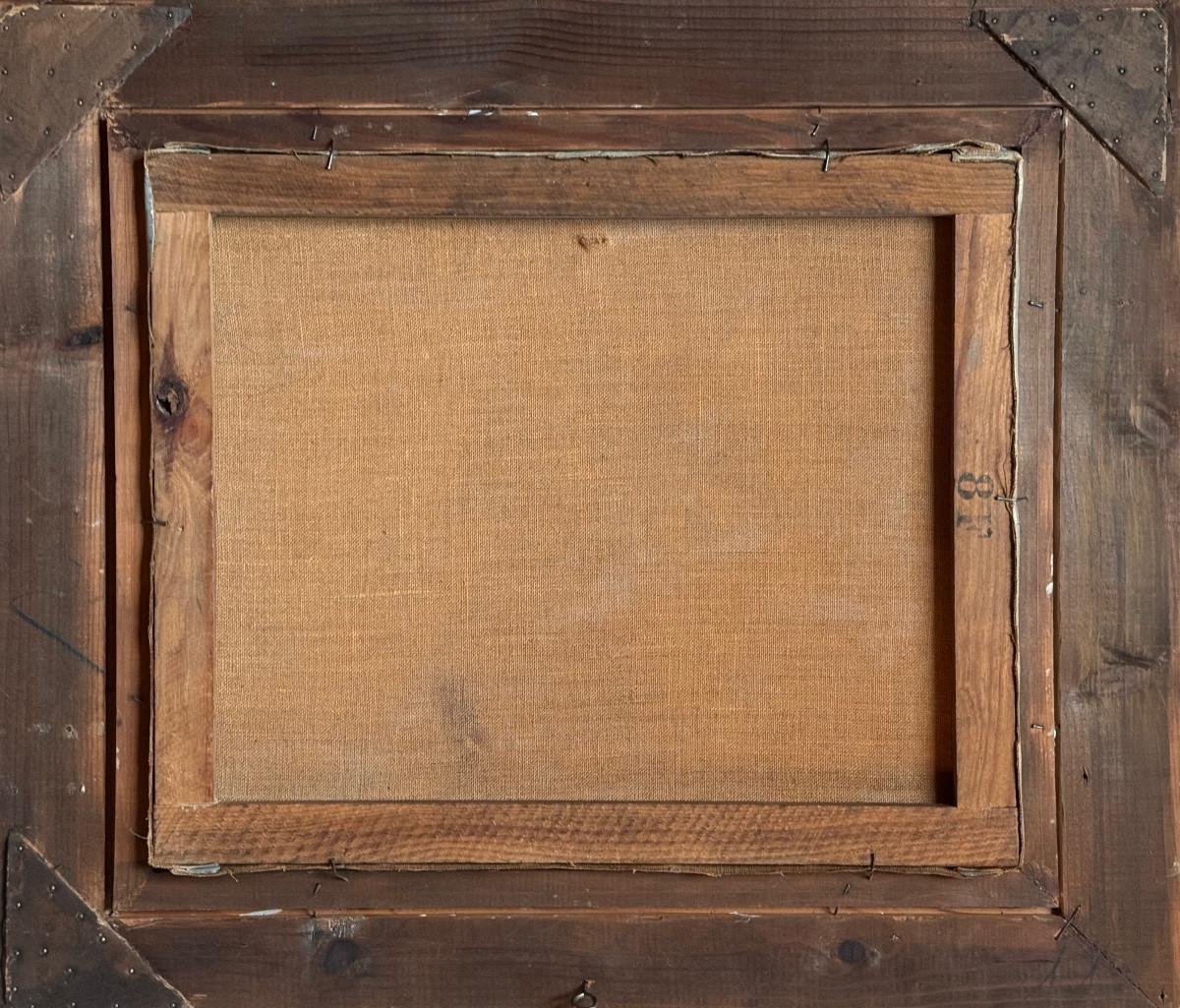 Isaac Dobranski (1891–1973) Nature morte au pot de fleurs, fruits et bougeoir Huile sur toile,.-photo-3