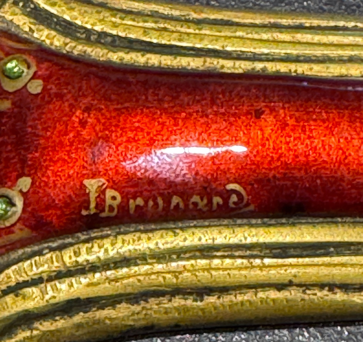 Léon Brunard (1872–1931) Patriotic Cross “god Protect France – 1914” -photo-3