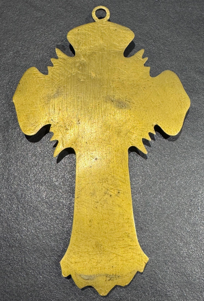 Léon Brunard (1872–1931) Patriotic Cross “god Protect France – 1914” -photo-4