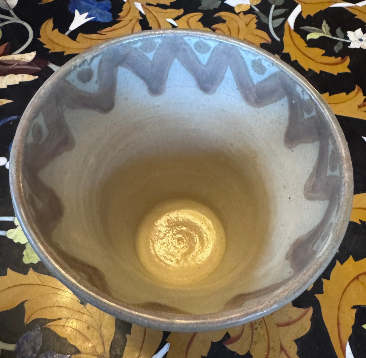 Léon Brunard (1872-1931) Glazed Stoneware Cup/vase – Circa 1920 -photo-2