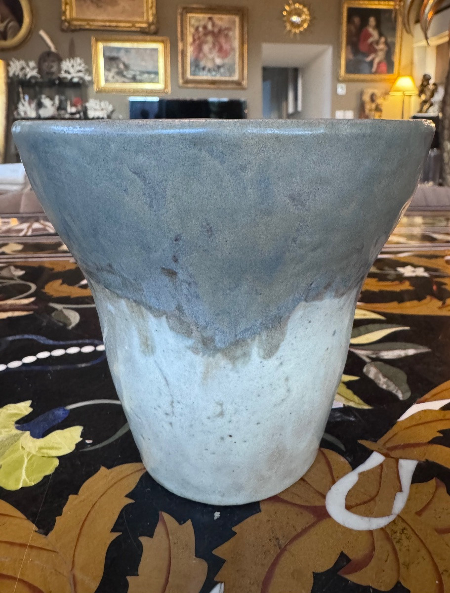 Léon Brunard (1872-1931) Glazed Stoneware Cup/vase – Circa 1920 -photo-3