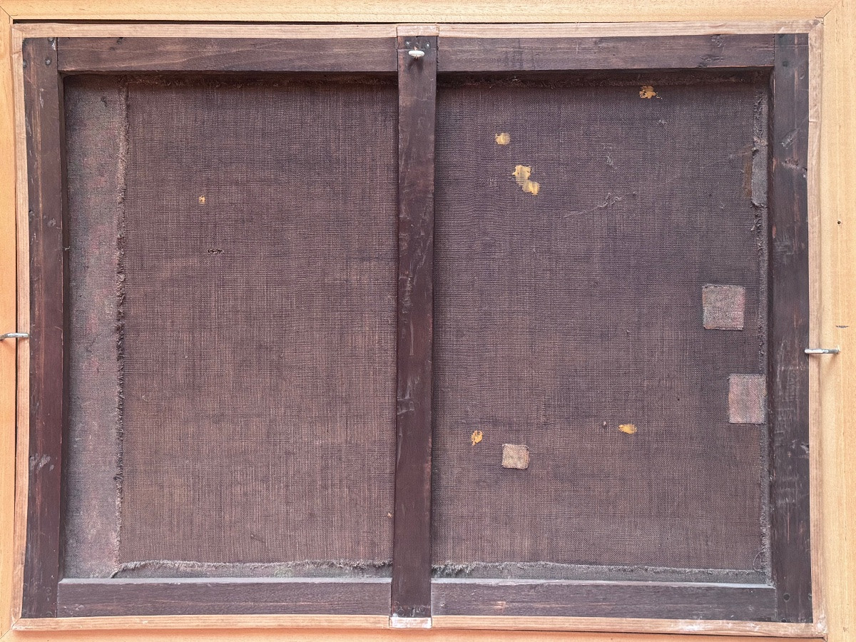 Théodore Levigne (1848–1912) Lively Landscape With Cows – Pasture Scene Oil On Canvas,-photo-4