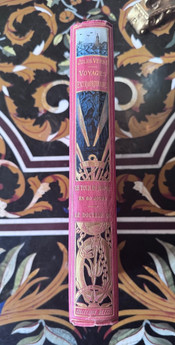 Jules Verne (1828–1905) *around The World In 80 Days* – *doctor Ox*.-photo-3