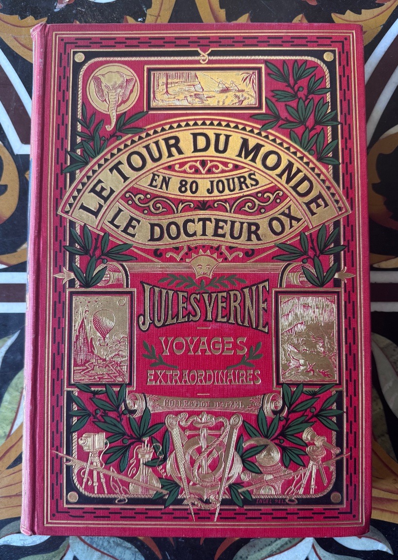 Jules Verne (1828–1905) *around The World In 80 Days* – *doctor Ox*.