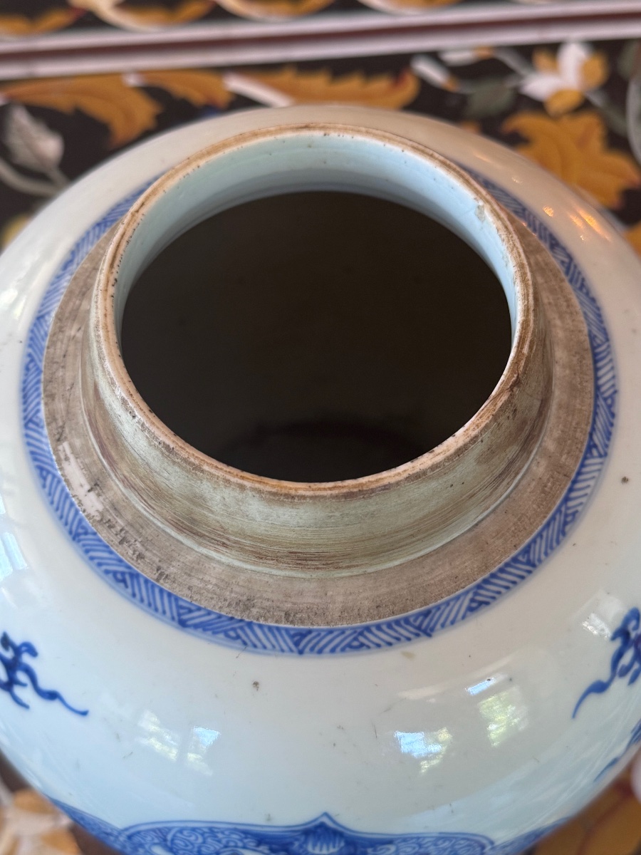 Blue-and-white Porcelain Ginger Jar  China, Late Kangxi Period – Early 18th Century -photo-2