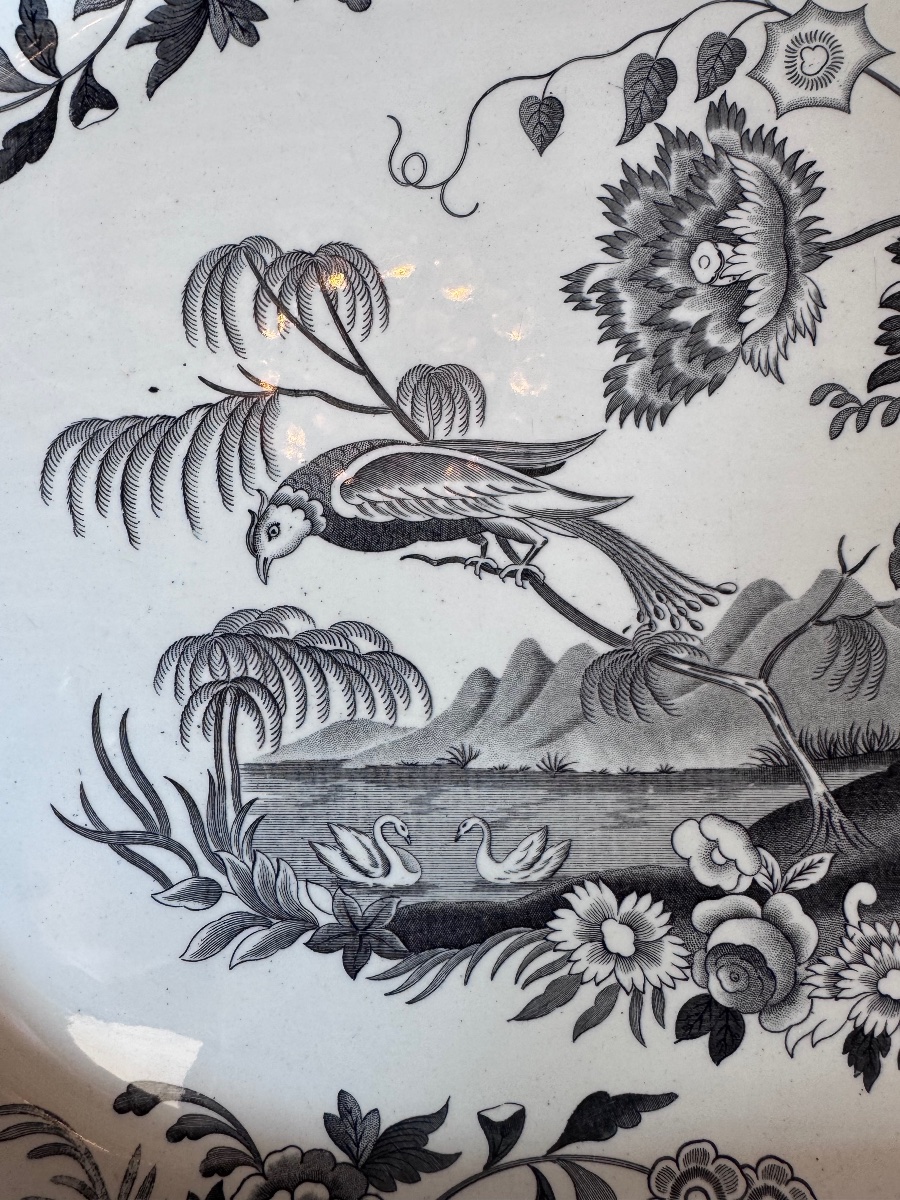 Large Plate In Fine English Earthenware – Copeland & Garrett, Late Spode – Circa 1835–1845  -photo-4