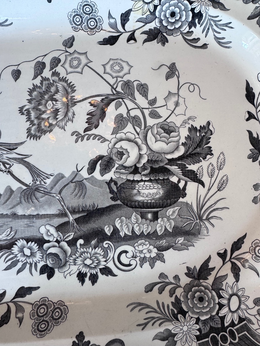 Large Plate In Fine English Earthenware – Copeland & Garrett, Late Spode – Circa 1835–1845  -photo-1