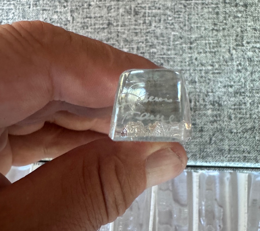 Daum France – Set Of 12 Crystal Knife Blocks – Circa 1960.-photo-3