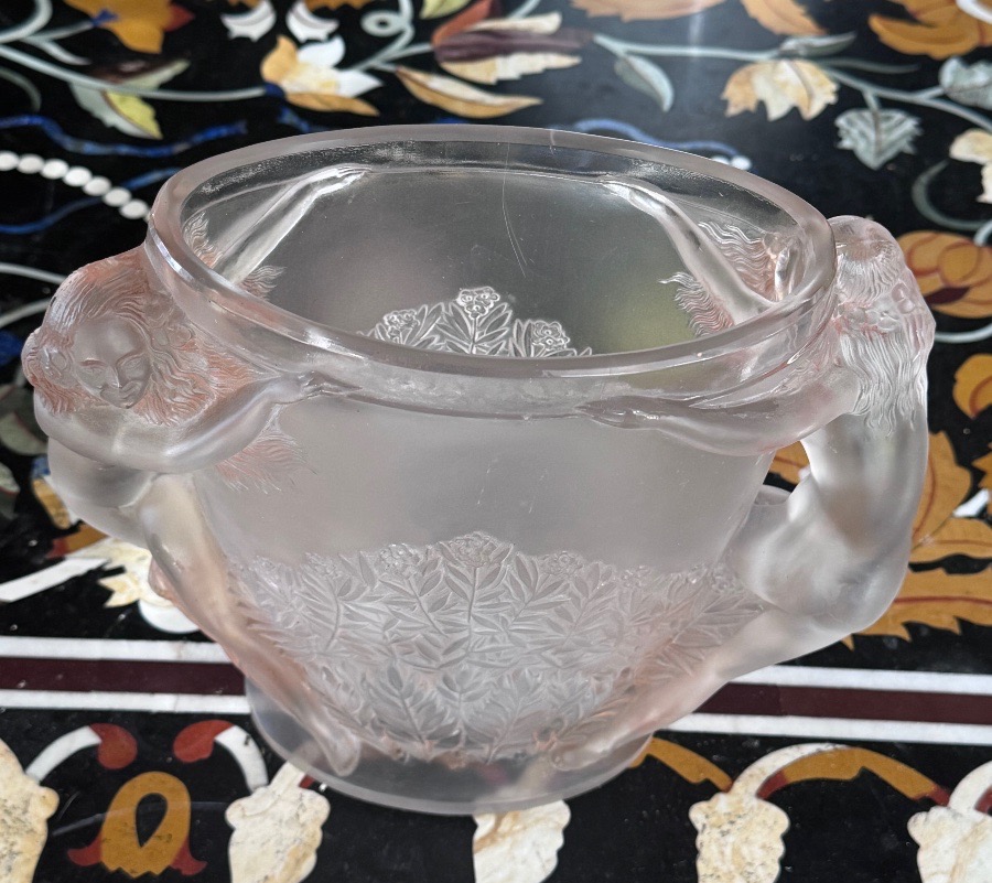 Marius-ernest Sabino – “aux Nymphes” Vase – 1929  .-photo-5