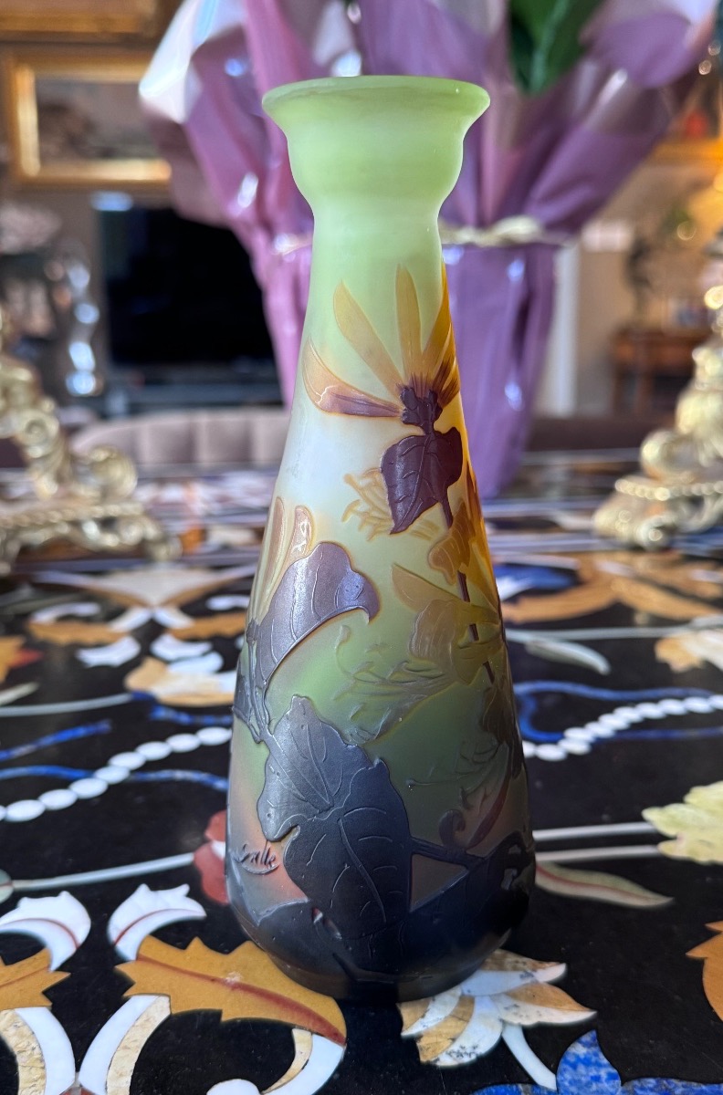 émile Gallé (1846–1904) – Vase With Honeysuckle Design  -photo-1