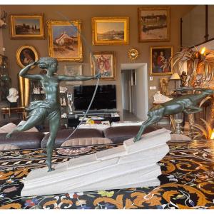 Jean Demarco Diane chasseresse à l’antilope Édition Max Le Verrier