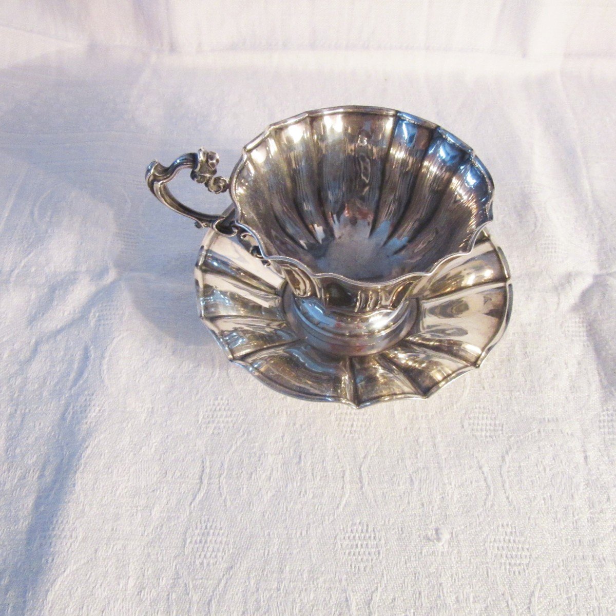 Louis XV Style Silver Cup-photo-3