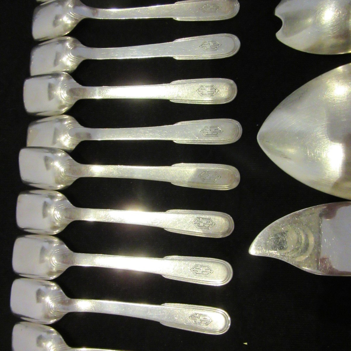 Ménagère Art Déco Christofle Modèle Laos-photo-3