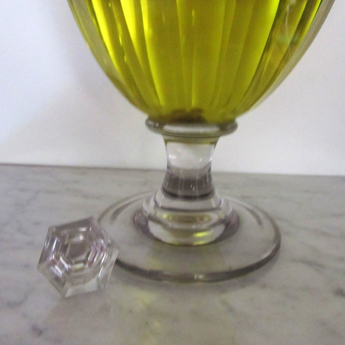 Large Double Pharmacy Perfume Bottles, 19th Century-photo-2