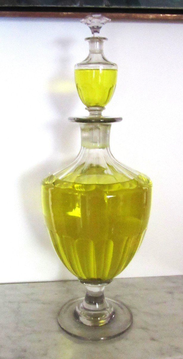 Large Double Pharmacy Perfume Bottles, 19th Century-photo-2