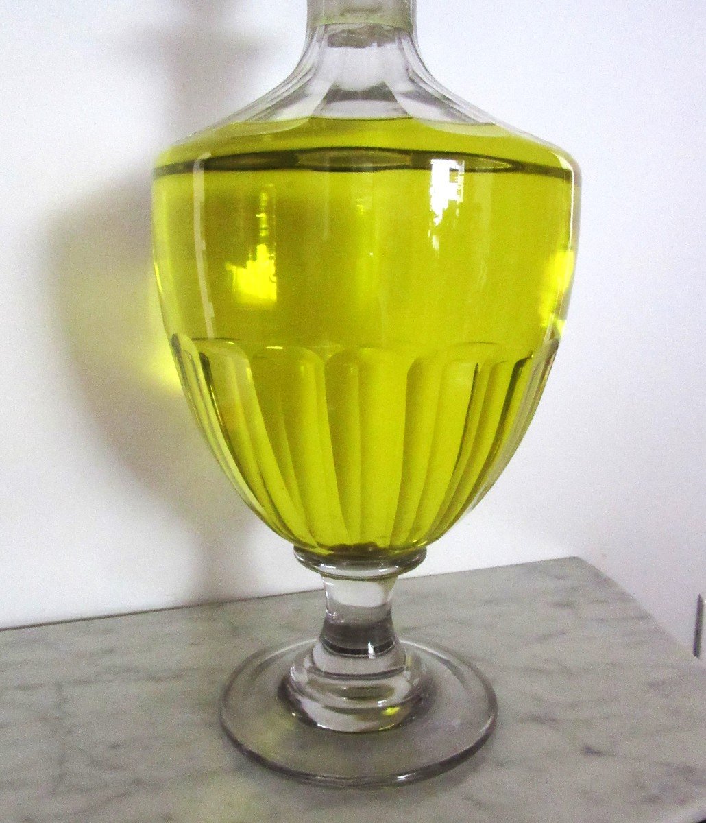 Large Double Pharmacy Perfume Bottles, 19th Century-photo-5