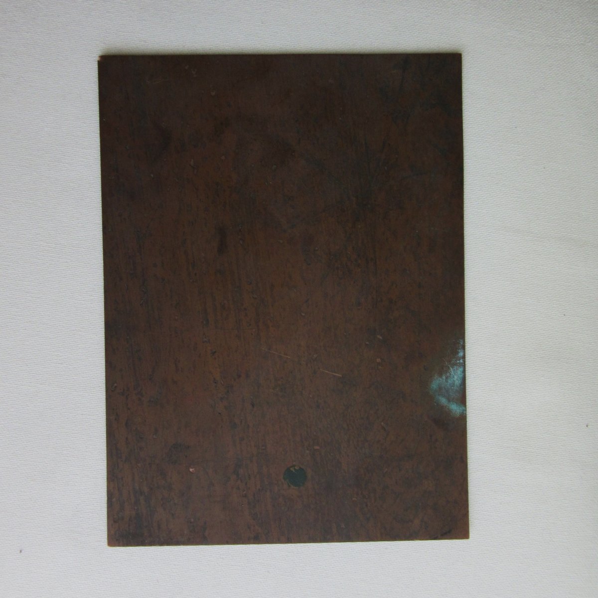 Tableau Technique sur cuivre "profil J.J Henner" Sig. B.Bouscatier-photo-4