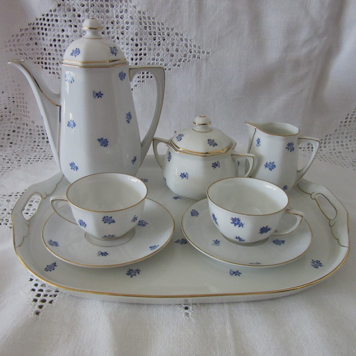 Service "Toi et Moi" en porcelaine de Bavière-photo-3