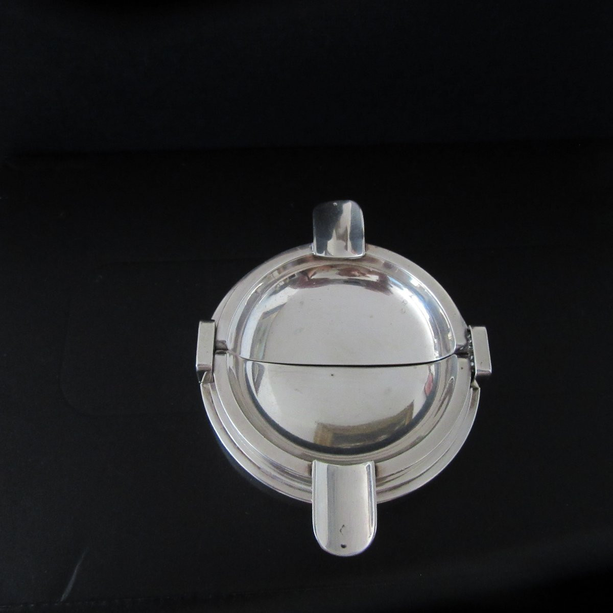 Cartier Art Deco Silver Ashtray-photo-4