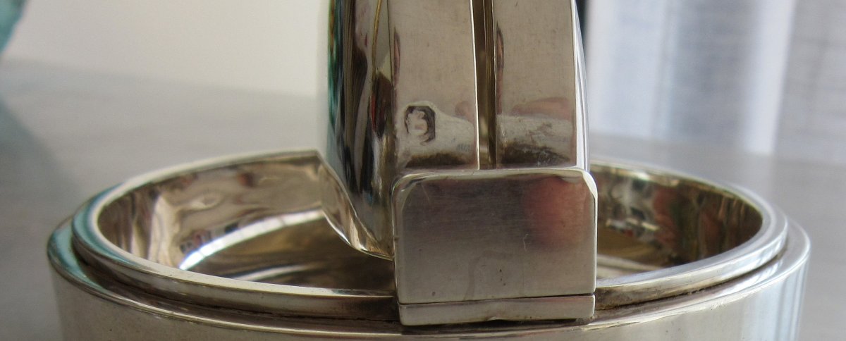 Cartier Art Deco Silver Ashtray-photo-3