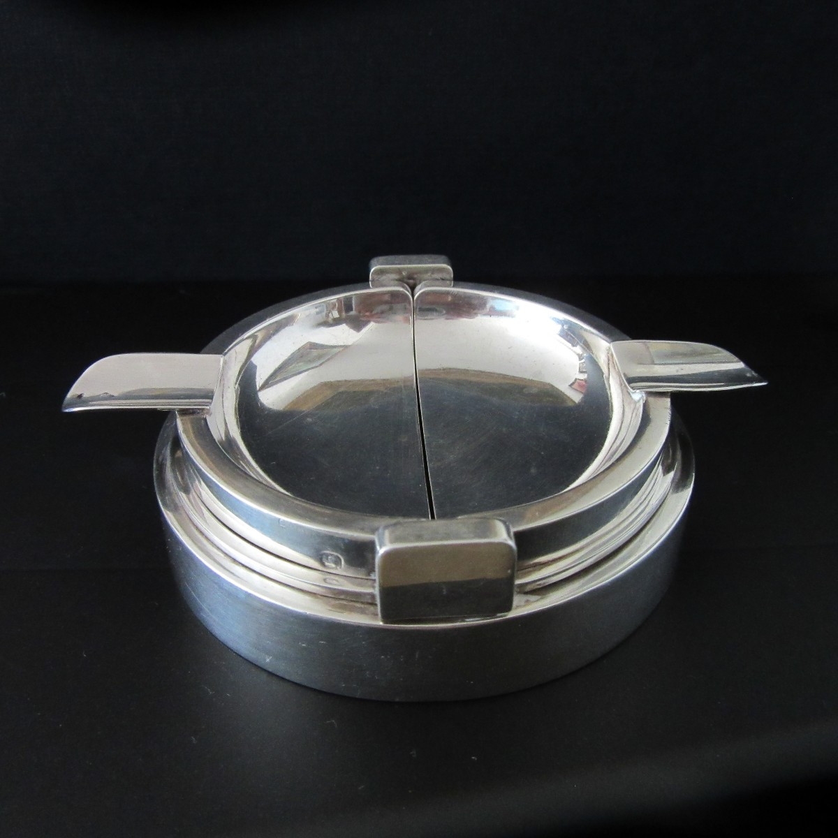 Cartier Art Deco Silver Ashtray