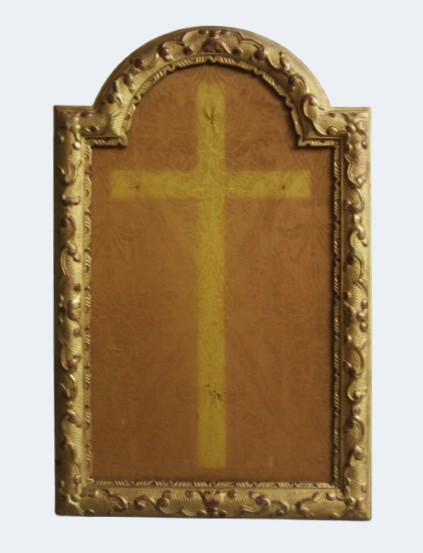 Religious Frame In Gilded Wood, 18th Century