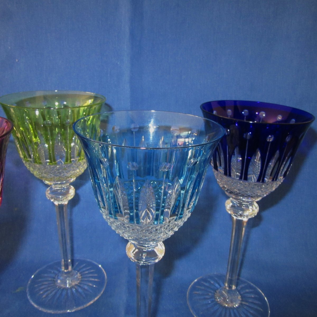 Saint Louis Crystal Water Glasses "tommy Model"-photo-4