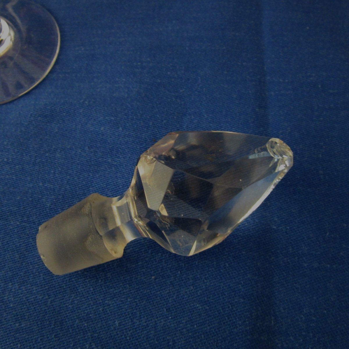 Service à liqueur en cristal Saint Louis Ep.20ème-photo-1