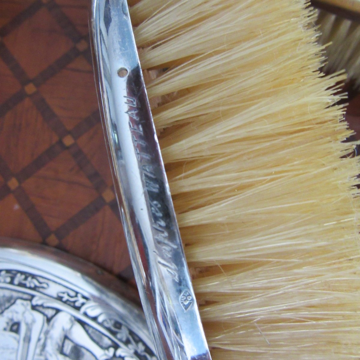 Nécessaire de toilette de style Louis XV en argent Ep. fin 19ème-photo-2