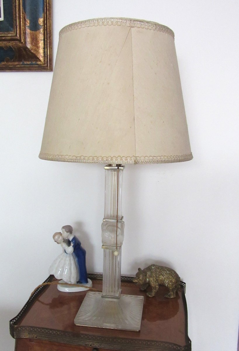 Lalique Josephine Model Lamp-photo-3