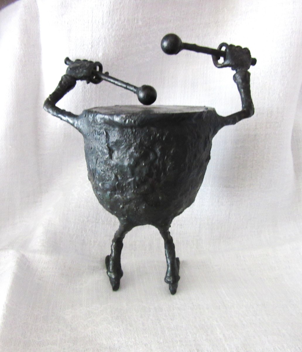 Metal Sculpture François Colette 20ème-photo-3