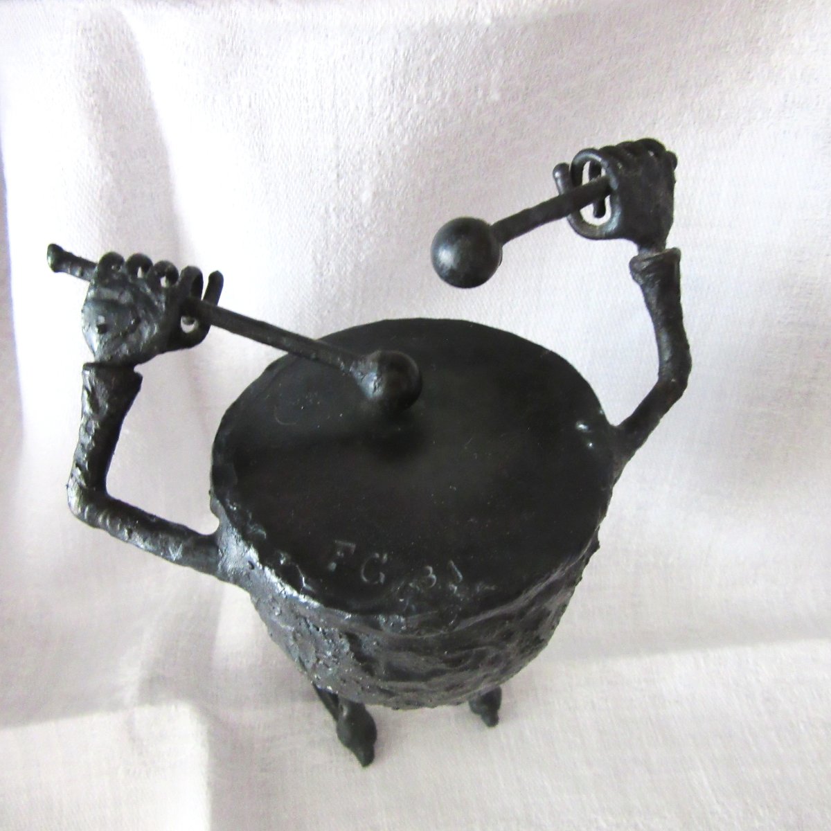 Metal Sculpture François Colette 20ème-photo-4