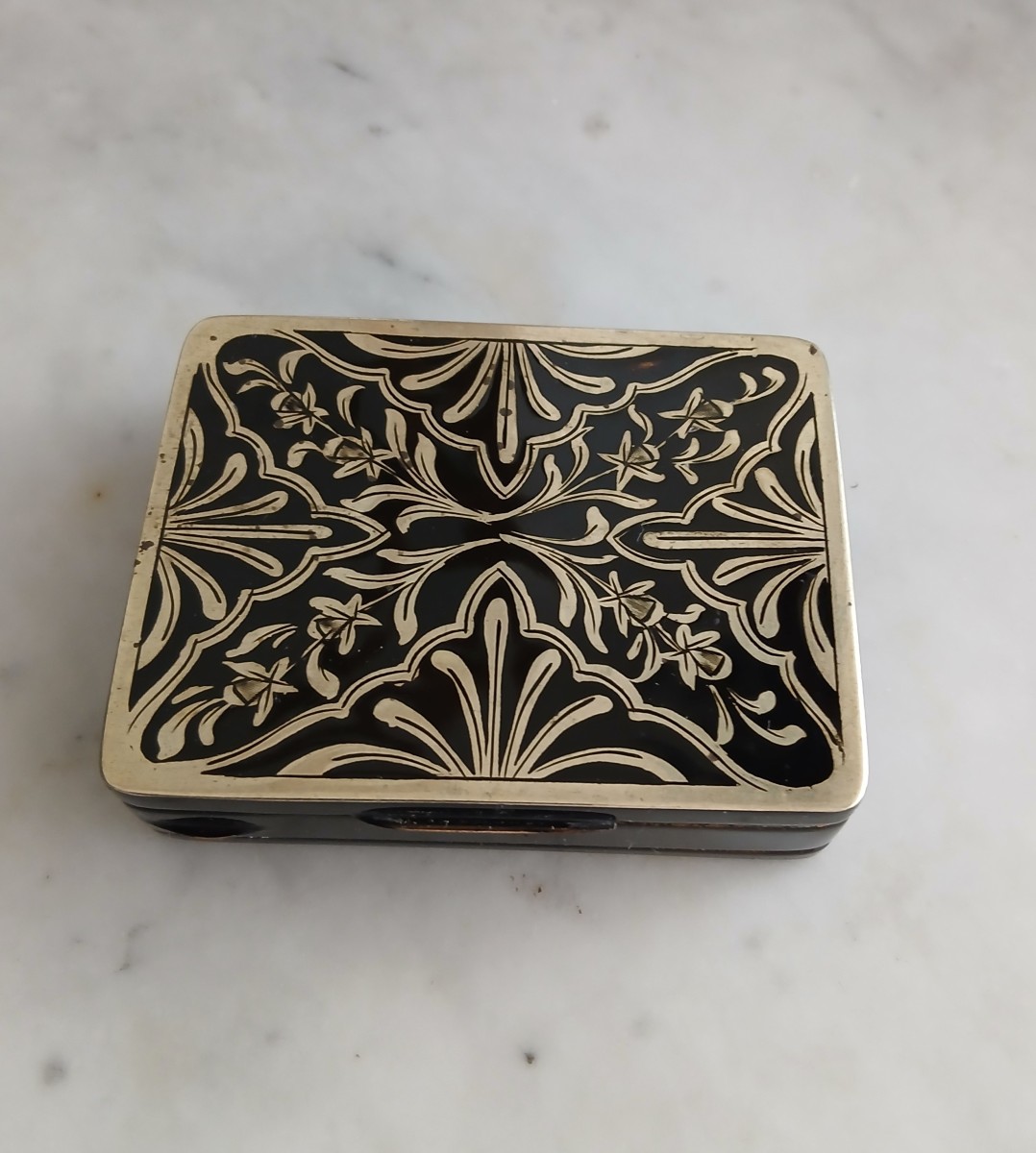 Black Chinese Lacquer Box