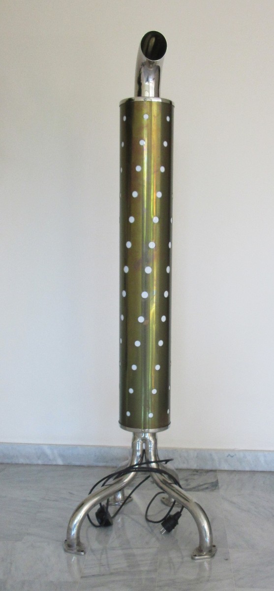 Lampe Design "Tuyau d'échappement"