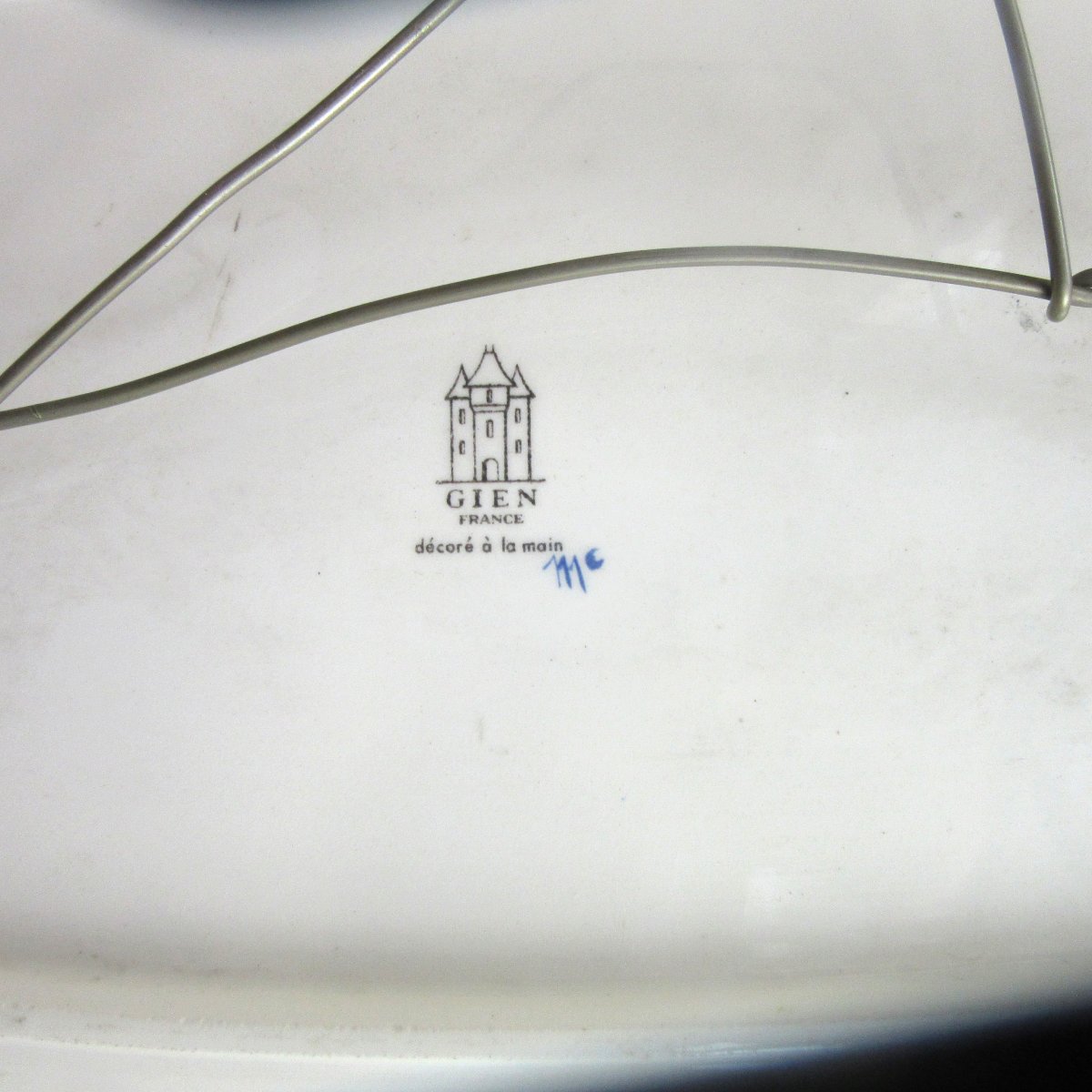 Grand plat manufacture de Gien-photo-4