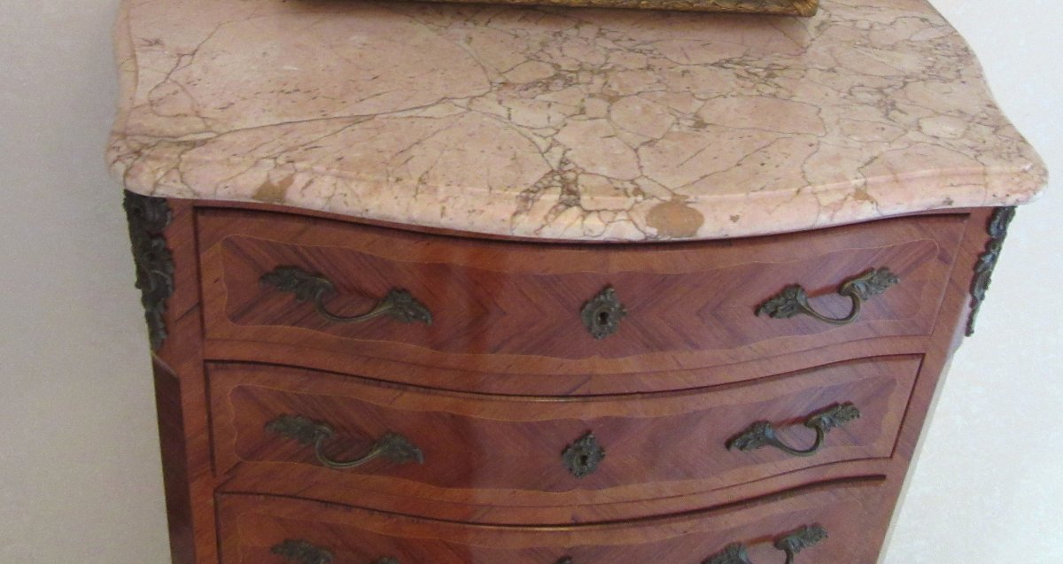 Meuble semainier de style Louis XV Ep.20ème-photo-4