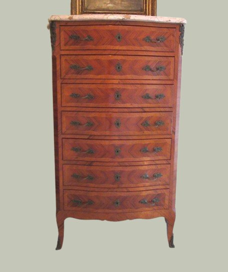 Meuble semainier de style Louis XV Ep.20ème