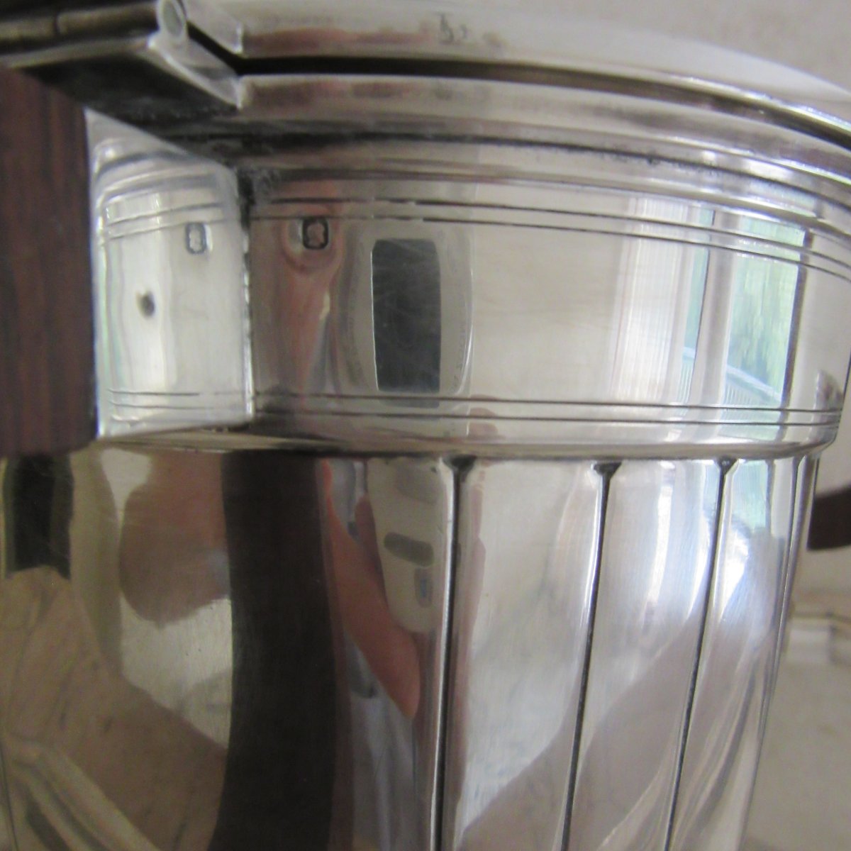 Art Deco-style Silver Coffee And Tea Set-photo-6