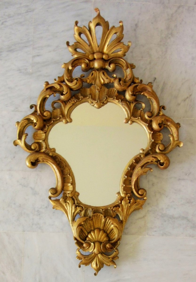 Miroir Rocaille De Style Louis XV