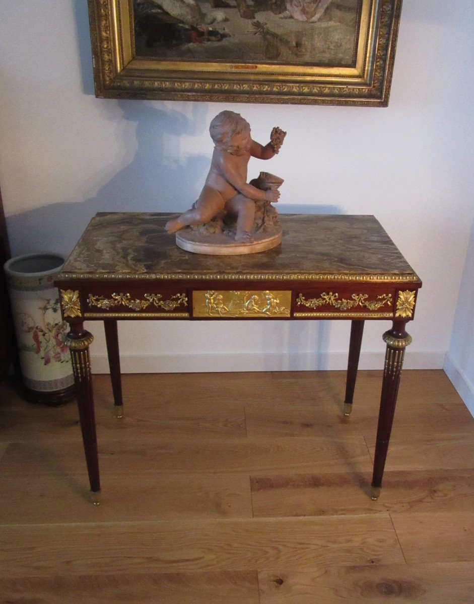 Louis XVI Style Middle Table Ep.19th-photo-2