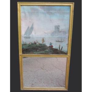 Miroir trumeau " Marine " Ep.18ème