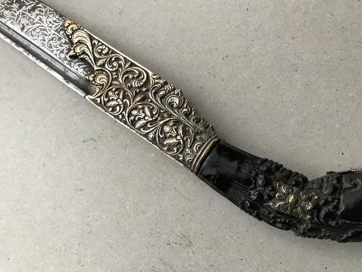 Piha Kaetta Dagger In Silver-photo-4