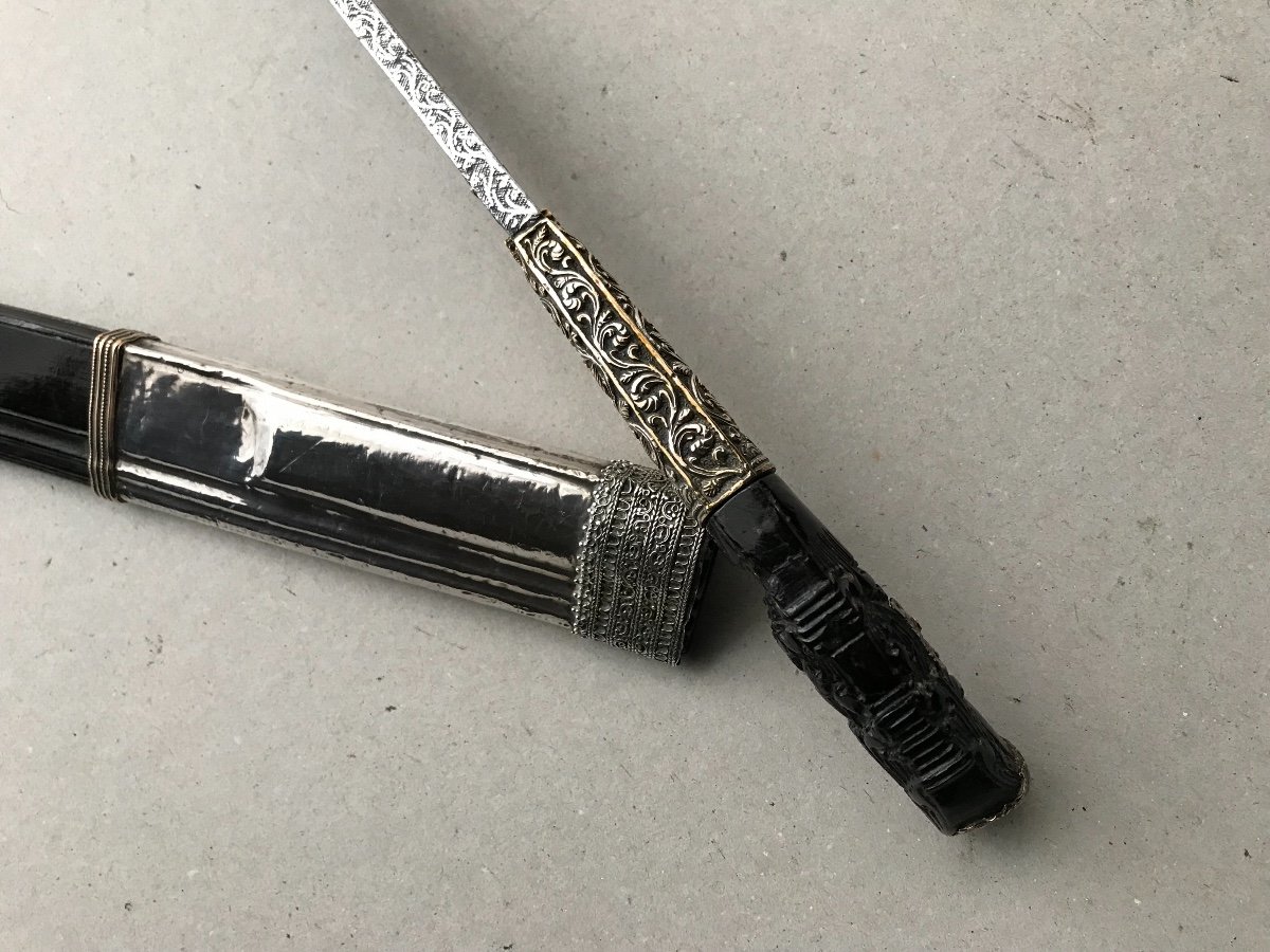 Piha Kaetta Dagger In Silver-photo-5