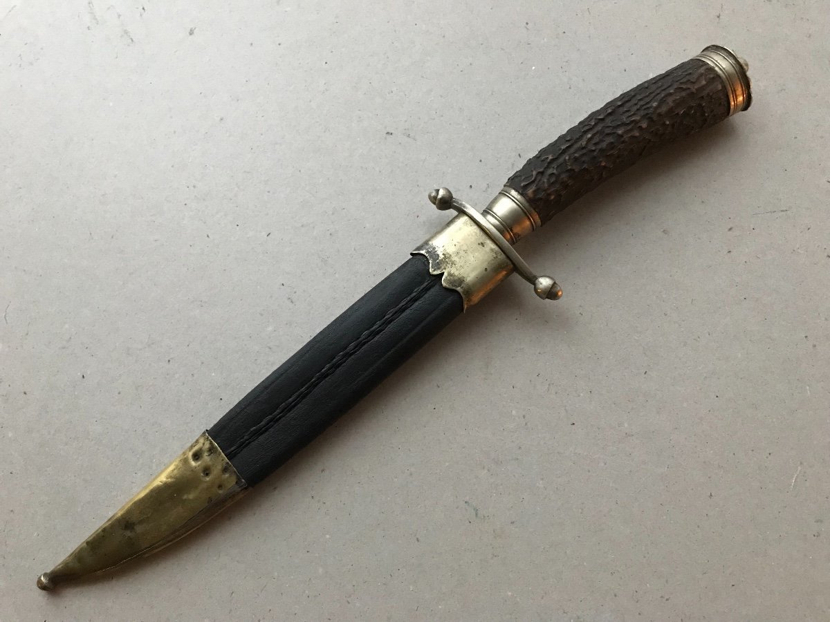 Couteau Bowie par coulaux a Klingenthal Alsace-photo-3