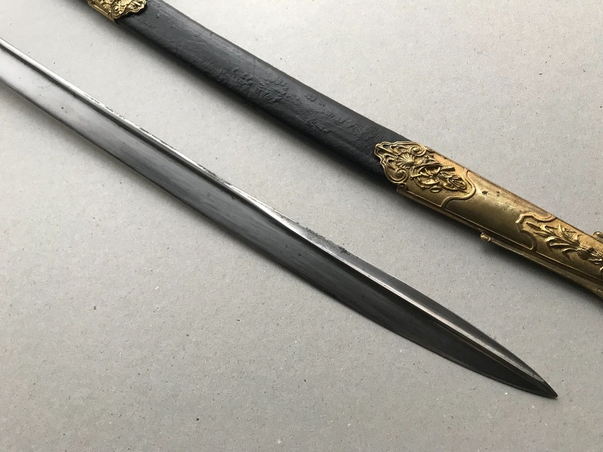 French Superior Officers Navy  Sword /  Model 1837-photo-6